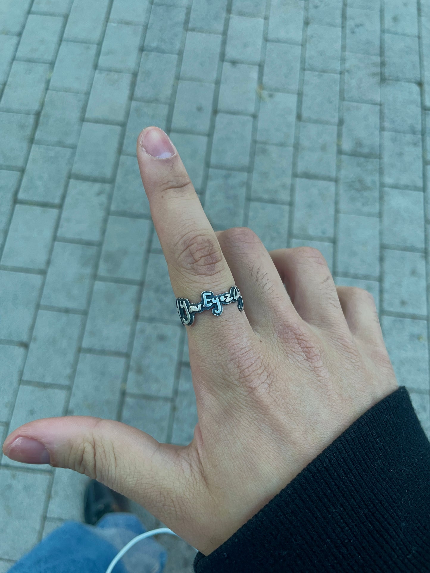 4 YOUR EYEZ ONLY RING